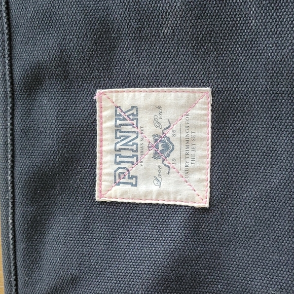 LARGE VICTORIA SECRET PINK CANVAS BAG - Picture 9 of 14